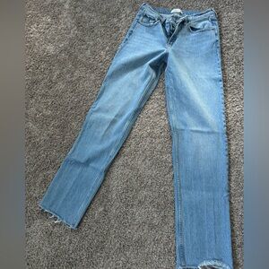 Abercrombie and Fitch Curve Love The 90s Straight Mid Rise 28 Extra Long